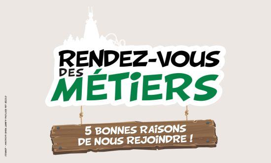 5 bonnes raisons de nous rejoindre pour le Rendez-vous des Métiers !